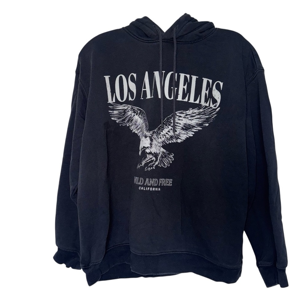 Black Graphic Hoodie H&M